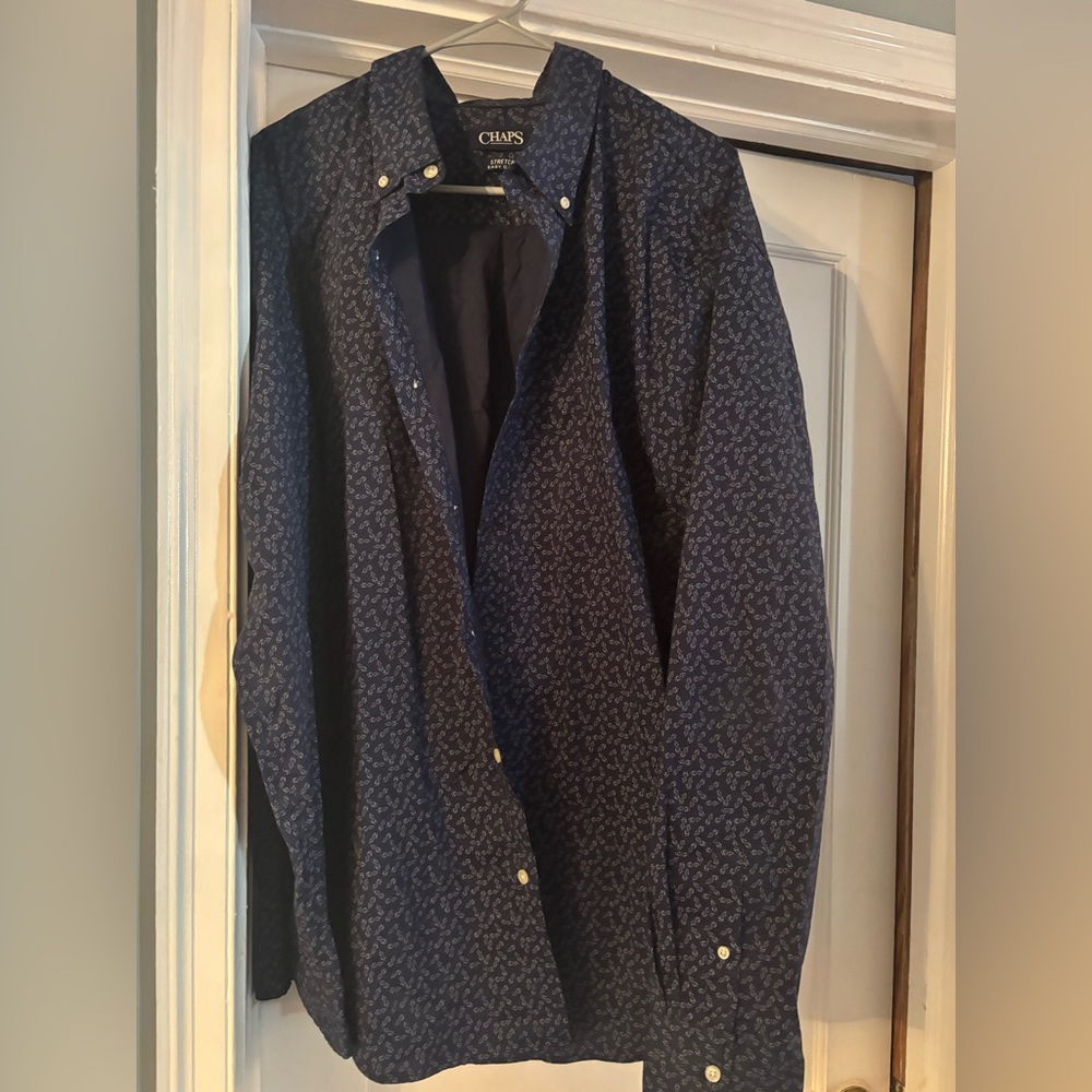 Chaps Men's Blue Shirt